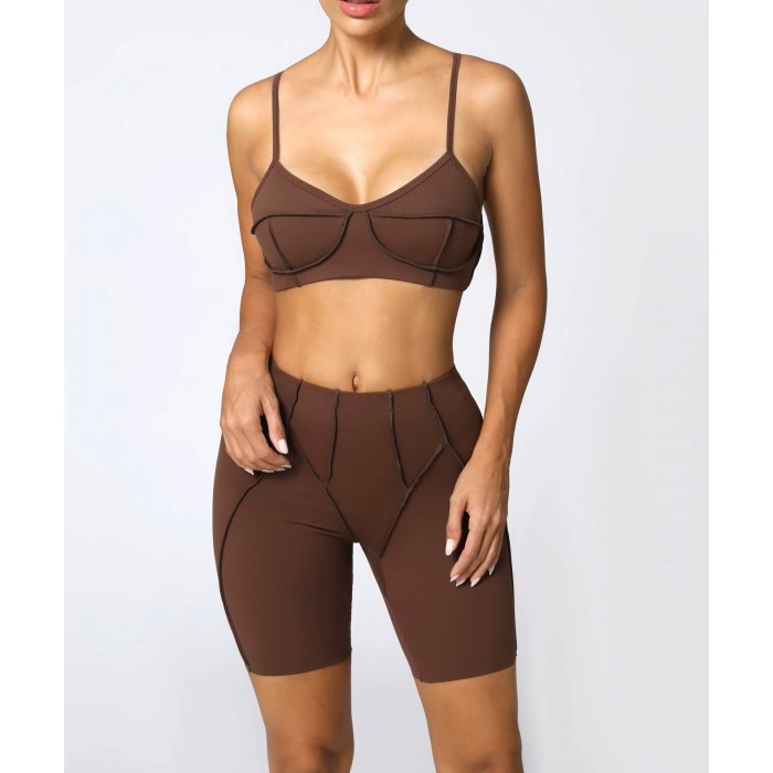Жіночий комплект Top + Tracks model 110 (Chocolad) Жіночий комплект Top + Tracks model 110 (Chocolad)